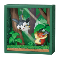 Officiële Pokemon re-ment figures Deep Woods Pokémon Frame